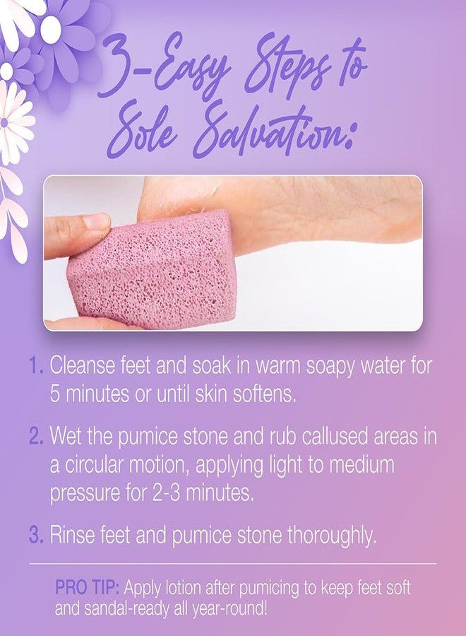 Flowery Pro Pumice Stone, 1-Pack - Image 5