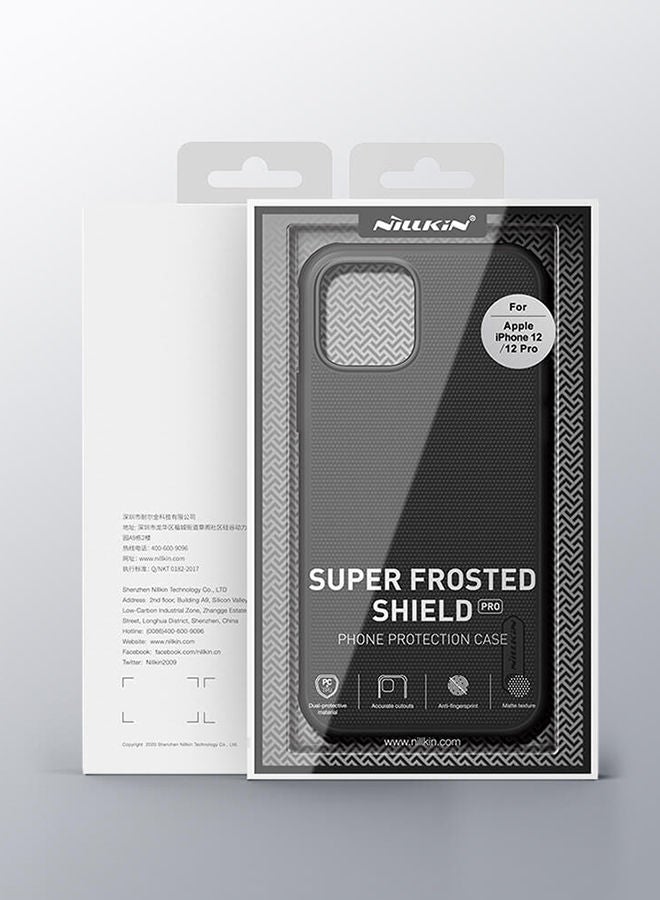 NIBEMINENT Protective Case Cover For Apple iPhone 12/12 Pro Black - Image 4