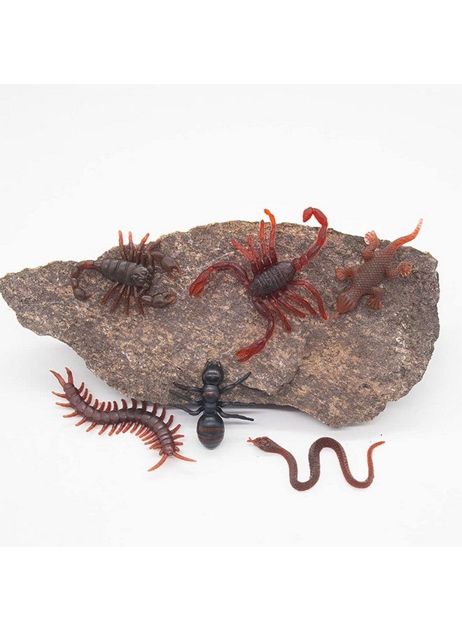 Cooplay 30Pcs Vintage Mock Fake Plastic Centipede Scolopendra Roach Scorpion Insects Joke Toys Prank Scary Trick Bugs For Party - Image 3