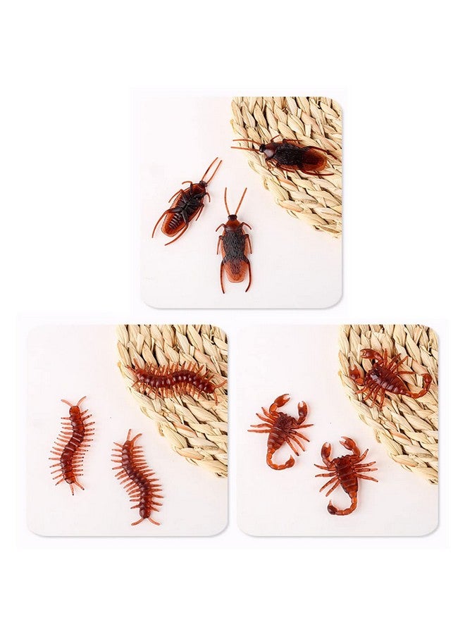 Cooplay 30Pcs Vintage Mock Fake Plastic Centipede Scolopendra Roach Scorpion Insects Joke Toys Prank Scary Trick Bugs For Party - Image 5