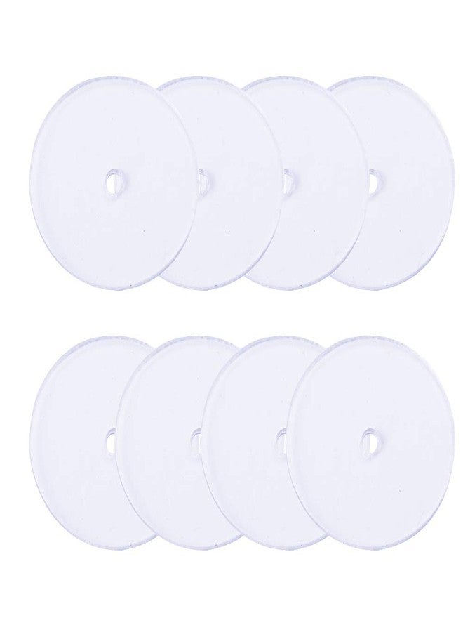 Tegg Plastic Disc 200PCS 10mm Clear Comfort Pads for Earring Backs to Prevent Earrings Sagging - Image 4