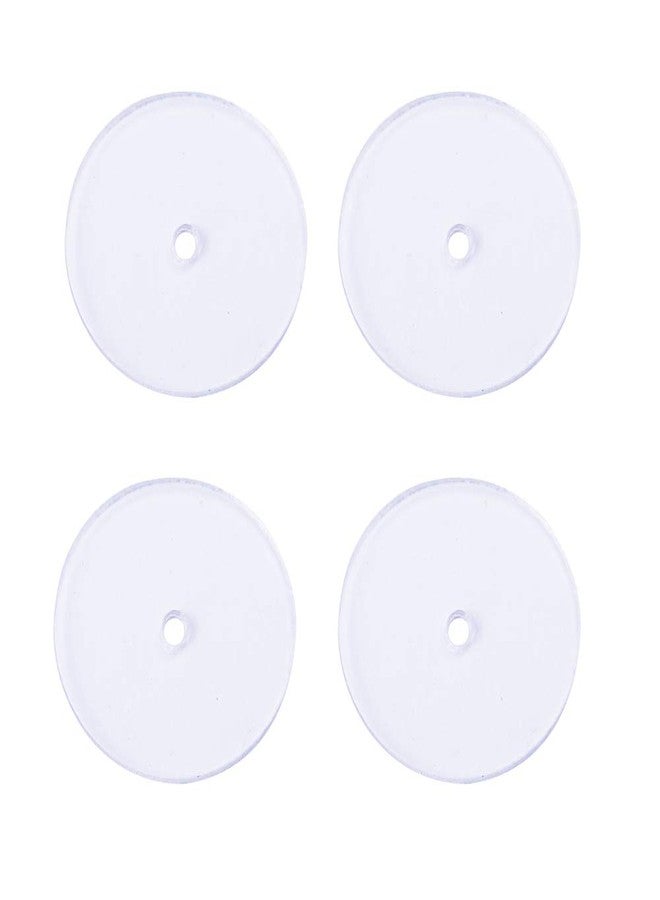 Tegg Plastic Disc 200PCS 10mm Clear Comfort Pads for Earring Backs to Prevent Earrings Sagging - Image 2