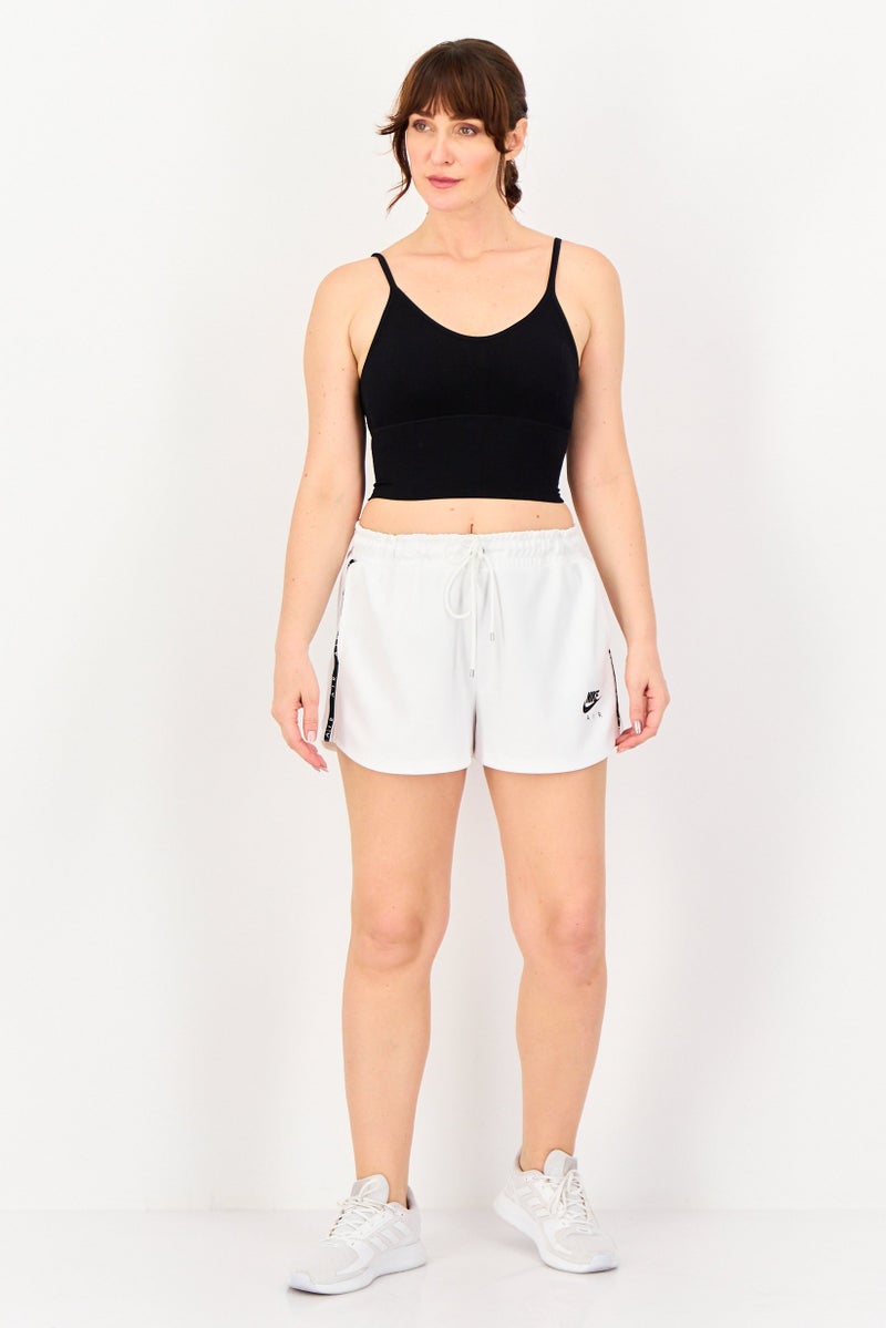 Nike Women Sportswear Fit Outdoor Shorts, White - Image 4