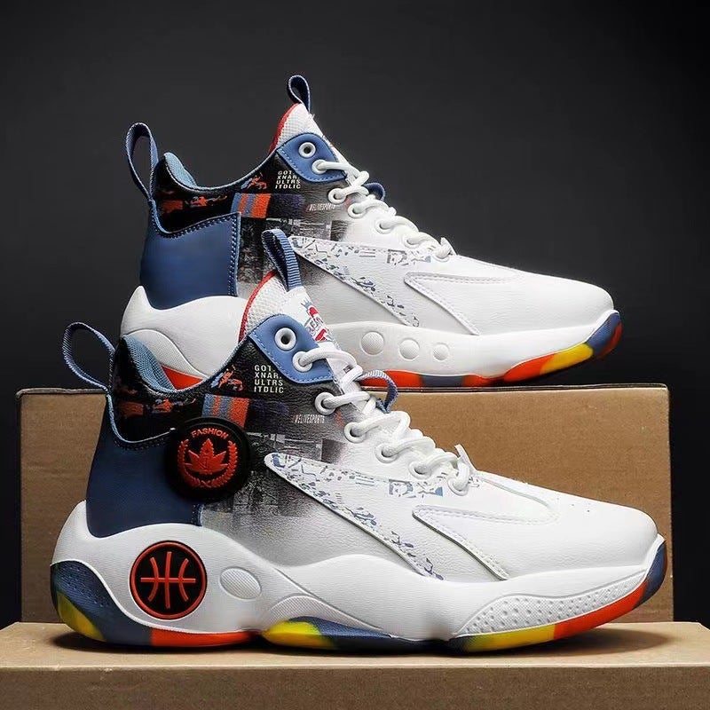 Mens High-Top Basketball Sneakers Autumn Winter Fashion Prynne 