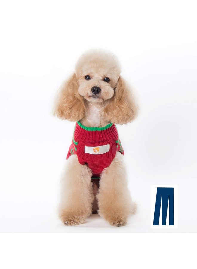 Mikayoo Dog Christmas Sweater, Pet Xmas Sweater, Cat Holiday Sweater, Legless Design Keep Warm and Move Freely, Holiday Festive Sweater for Small Dogs or Cats (Snowman M) - Image 4