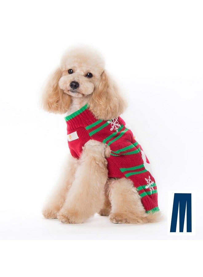 Mikayoo Dog Christmas Sweater, Pet Xmas Sweater, Cat Holiday Sweater, Legless Design Keep Warm and Move Freely, Holiday Festive Sweater for Small Dogs or Cats (Snowman M) - Image 3