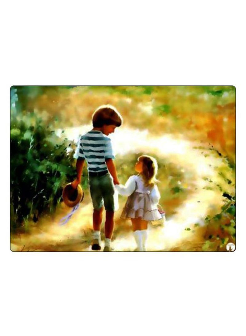 Printed Anti-Slip Gaming Mouse Pad Multicolor