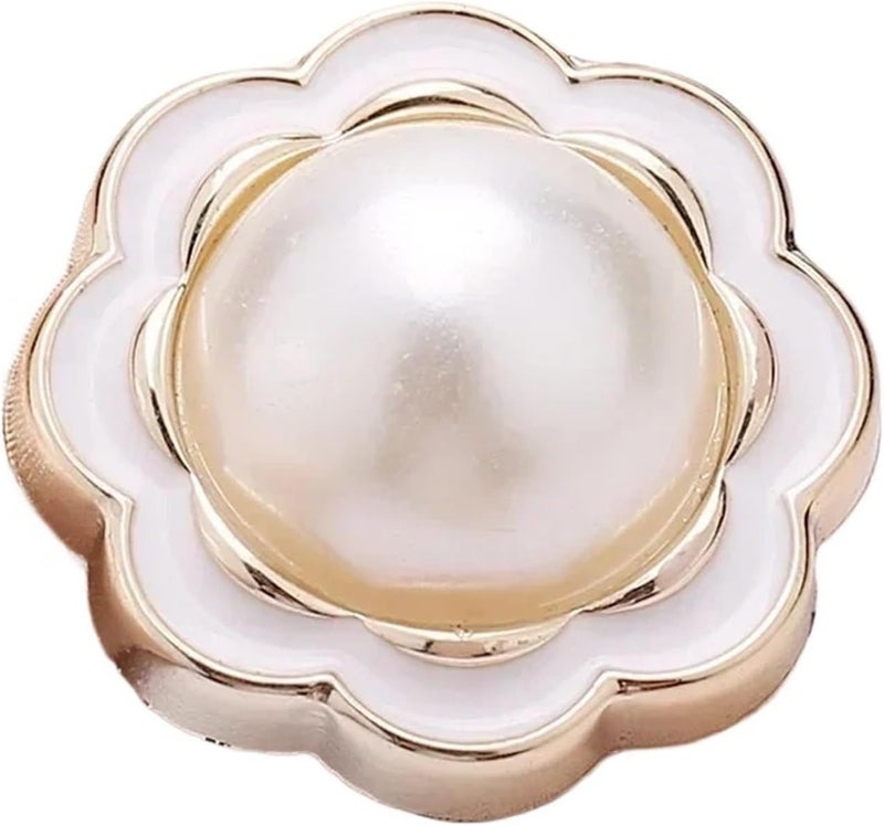 أزرار بحجم 21/25 مم، تصميم فاخر، 10 قطع (رقم 26، 25 مم) - Image 1