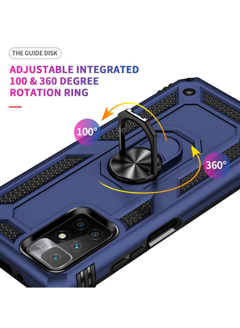 TEAM LUXURY Protective Case Cover For Xiaomi Redmi 10 2022 4G Blue - Image 4