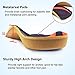 RooRuns Arch Support Insoles RooRuns 34 Plantar Fasciitis Insoles High Arch Support Insoles with Metatarsal Pads Orthotic Inserts for Flat Feet Heel Pain Relief S - Image 4