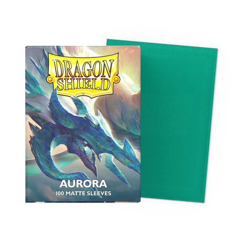 Dragon Shield | Standard Size Card Matte Sleeves | 100 - Smooth & Tough Premium TCG Sleeves | Compatible with Pokemon, Flesh & Blood, One Piece & Magic The Gathering | Aurora - Players' Choice 2023 - Image 2