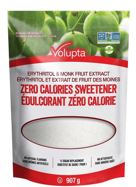 Classic Monk Fruit Sweetener - White Sugar Substitute, Zero Calorie, Keto Diet Friendly, Zero Net Carbs, Zero Glycemic, Sugar Replacement 907g