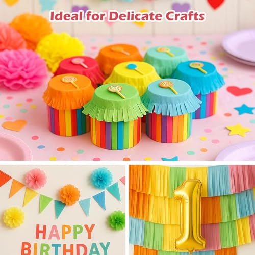 Koogel 320 Sheets Tissue Paper, 40 Colors Gift Tissue Paper for Gift Bags 14x10 Inch for Crafts DIY Project Wedding Birthday Party Favors - Image 4
