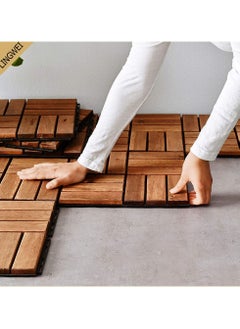 6 Pieces Wood Decking Tiles Floor Tiles - pzsku/Z72257553AEB6A70129FDZ/45/_/1651669587/36a67154-083c-408d-b4c5-faa1c7f5fd42