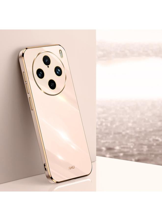 The Bros Case For vivo X100 Pro 5G Straight Edge 6D Electroplate TPU Phone Case