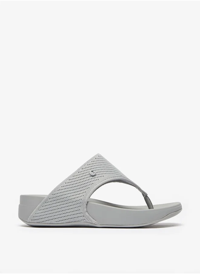 Le Confort Women Textured Slip-On Thong Sandals