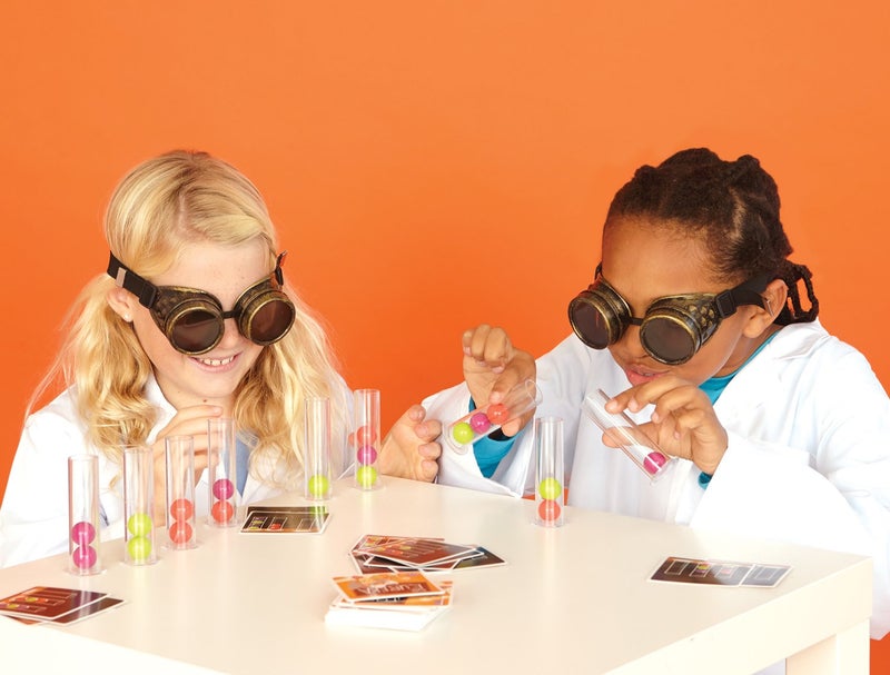 blue orange Dr. Eureka Speed Logic Puzzle Test Tube Card Game | Brain Teaser | Improve Spatial Recognition and Learning | Kids Teens Adults Family Game Nights Board Games | 1-4 Players | by Blue Orange Games - Image 3