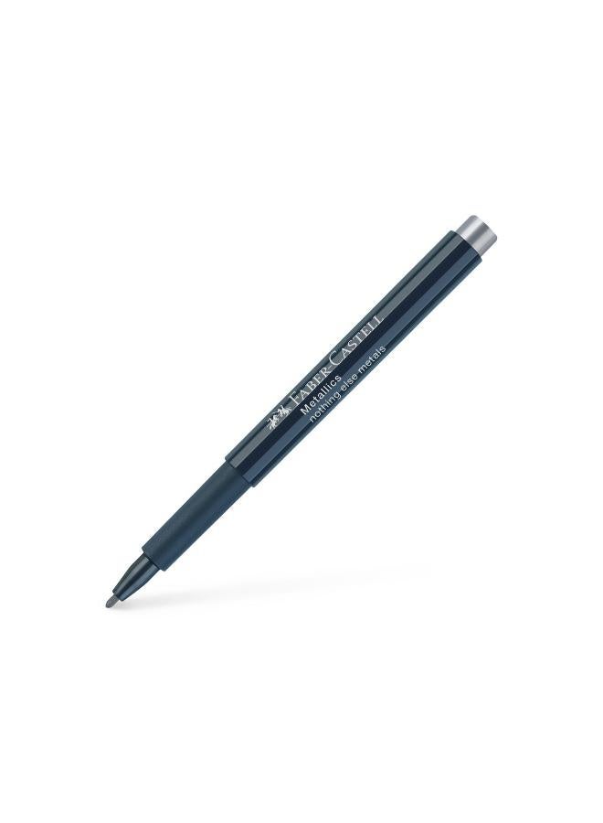 FABER-CASTELL Pack Of 2 Metallic Marker Set ( Gold & Silver ) 1.5 mm - Image 2