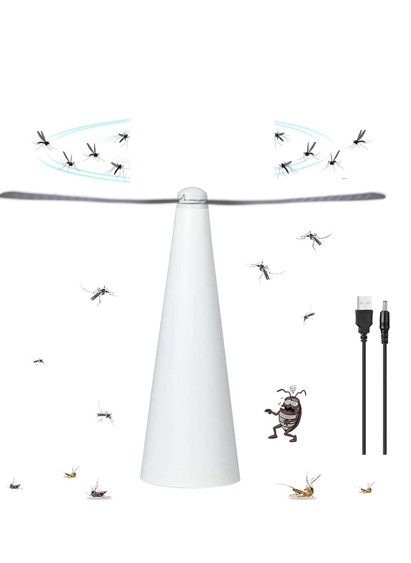 Y&D Repellent Fan, Portable Table Fly, Lightweight, Durable and Odor-Free Keep Flies, Picnic Fans for Indoor Bugs Away from Your Food Enjoy Outdoor Meal  - Image 4