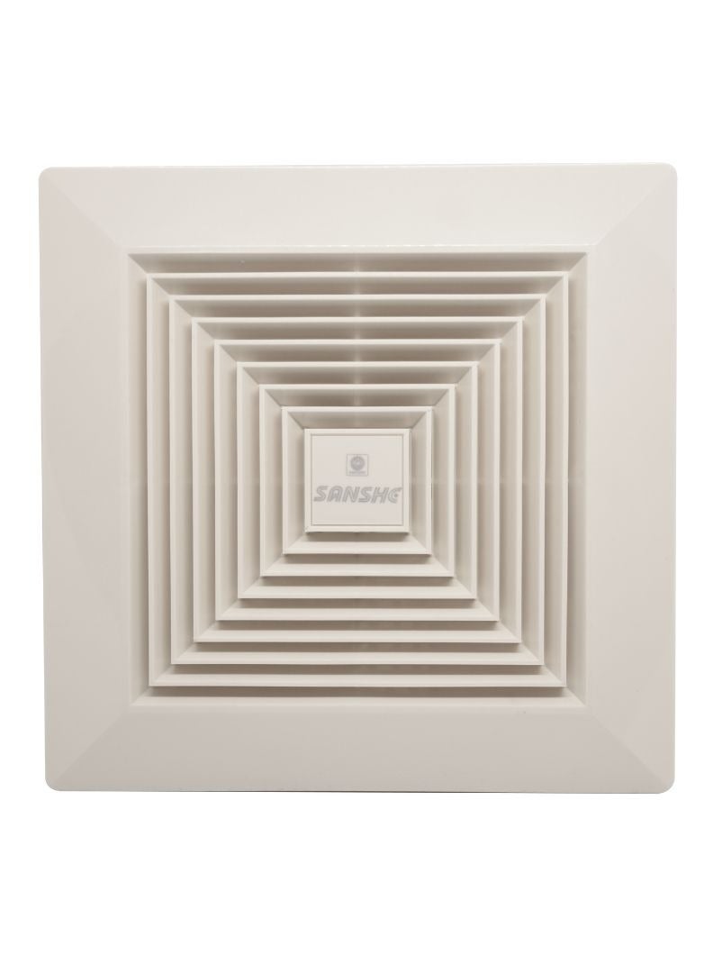 Sanshe sharm Turbo ceiling hood, 30 cm square, white, Sanchi Sharm - Image 1