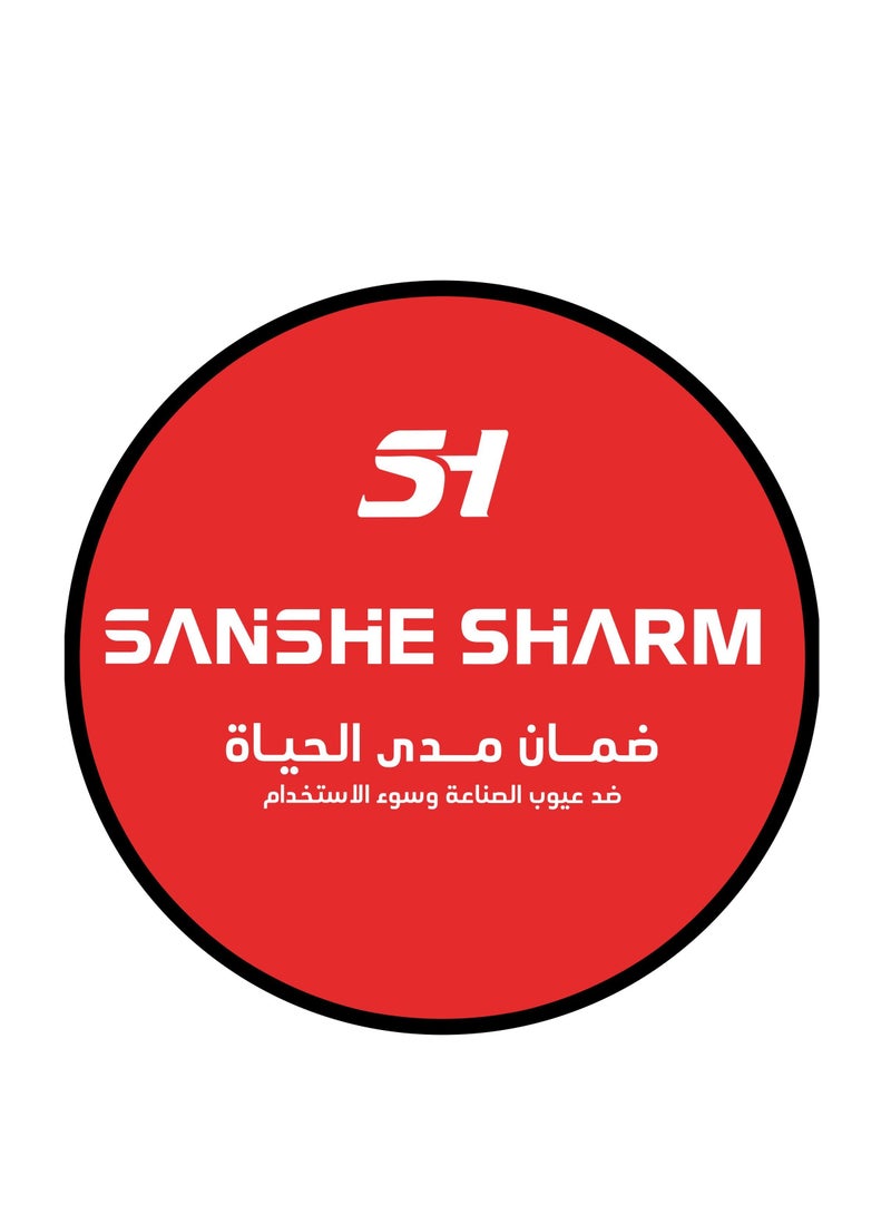 Sanshe sharm Turbo ceiling hood, 30 cm square, white, Sanchi Sharm - Image 2