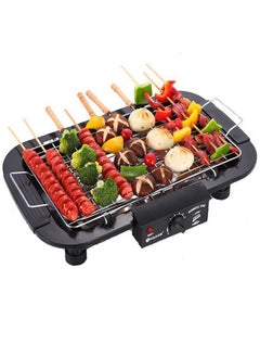 BBQ Portable Electric Smokeless Barbecue 2000W High Power Grill Indoor BBQ Grilling Table with 5 Adjustable Temperature fit Home Dinner Camping Travel Hiking  - Image 3