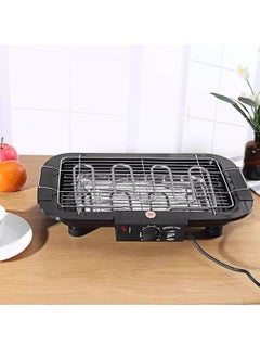 BBQ Portable Electric Smokeless Barbecue 2000W High Power Grill Indoor BBQ Grilling Table with 5 Adjustable Temperature fit Home Dinner Camping Travel Hiking  - Image 4