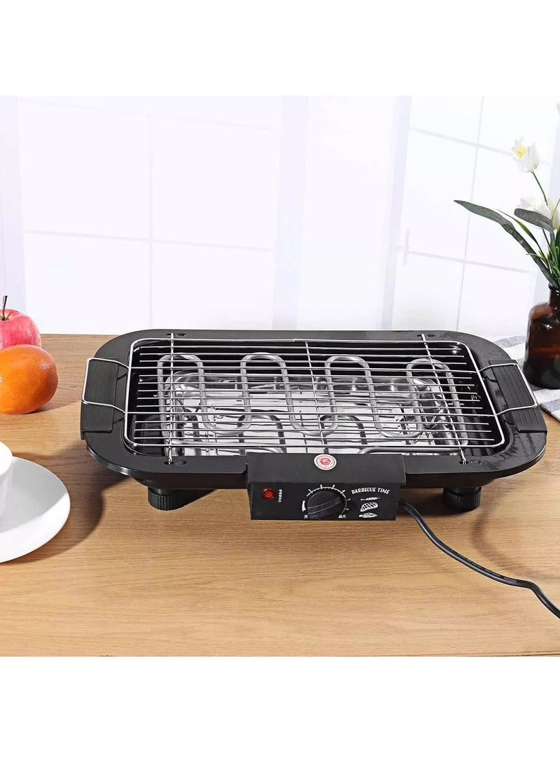 BBQ Portable Electric Smokeless Barbecue 2000W High Power Grill Indoor BBQ Grilling Table with 5 Adjustable Temperature fit Home Dinner Camping Travel Hiking  - Image 4