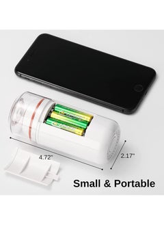Excefore Vacuum Storage Bag Pump, Portable Mini Electric Air Pump Battery Powered Non-Rechargeable Pump for Filament Bag Sealing  - Image 2