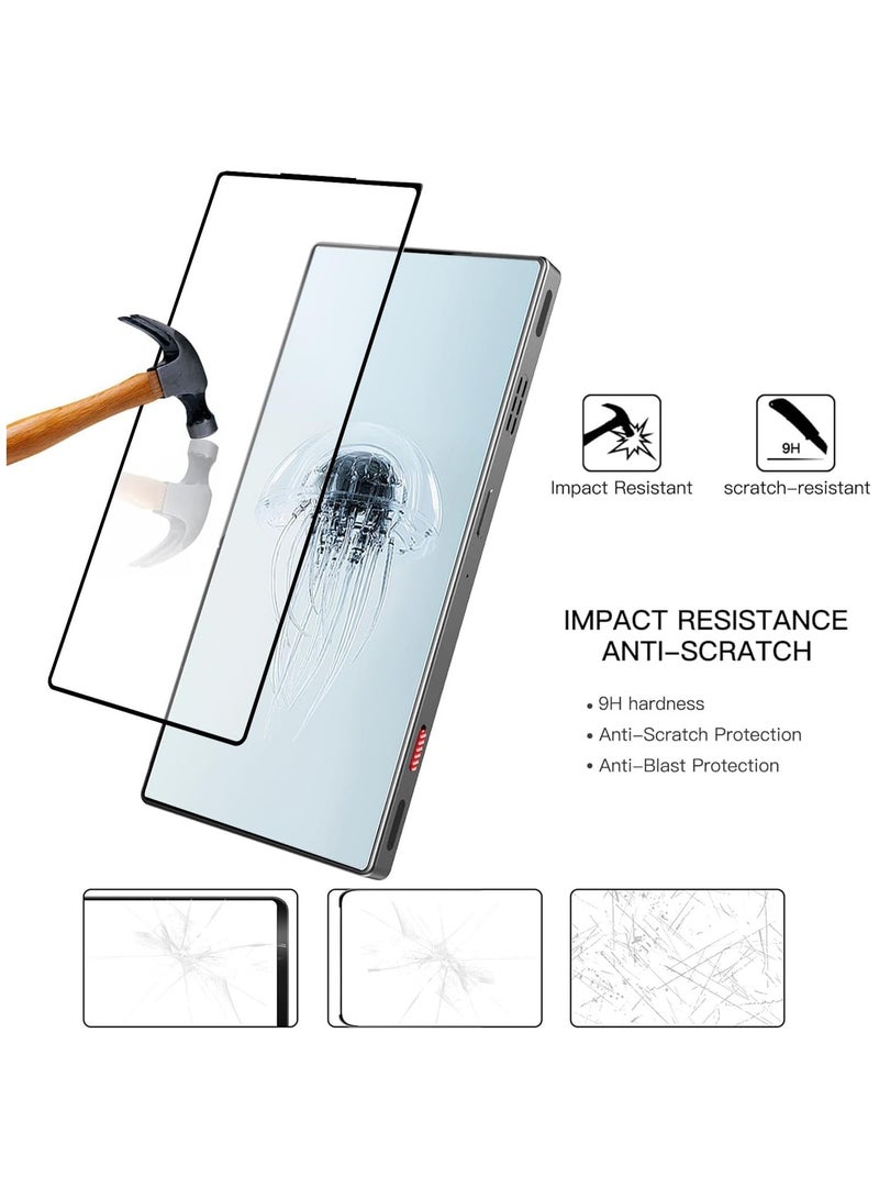 Glass For ZTE Nubia Red Magic 10 Pro / 10 Pro Plus Tempered Glass Screen Protector Glass 9H Hardness Anti Finger Print Scratch Resistant Glass Anti shatter Screen Guard for Red Magic 10 Pro  - Image 5