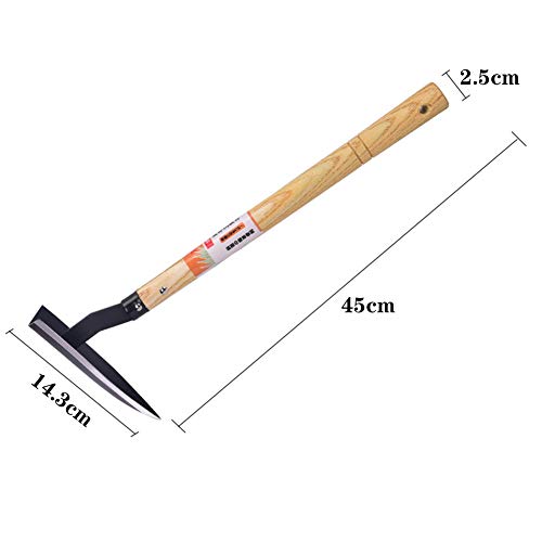 FOXSMZZ Garden Triangle Hoe Japanese Weeding - Blade Edge is Very Sharp - Image 2
