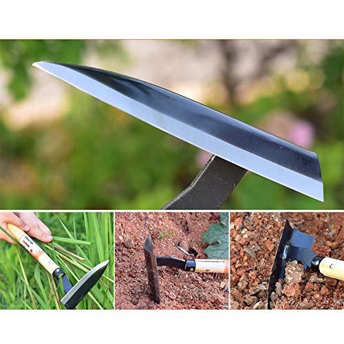 FOXSMZZ Garden Triangle Hoe Japanese Weeding - Blade Edge is Very Sharp - Image 4
