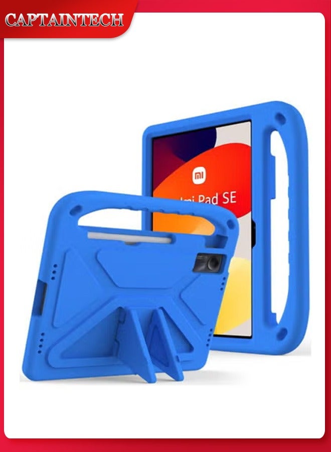 Captaintech Shockproof Kids Case for Xiaomi Redmi Pad SE 11-Inch – Lightweight EVA Foam Cover with Handle u0026 Stand, Durable Tablet Protector - Image 1