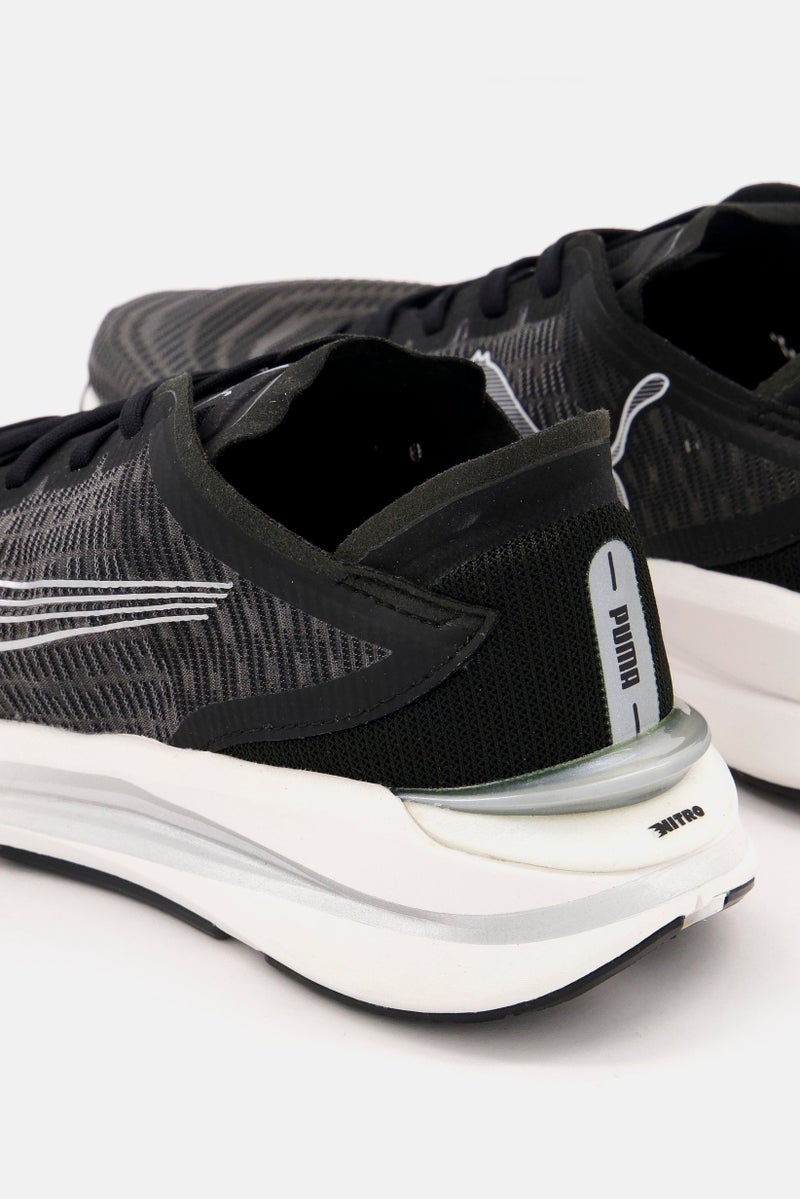 PUMA Women Lace Up Sport Shoes Electrify Nitro, Black - Image 2