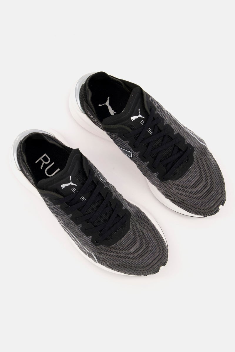 PUMA Women Lace Up Sport Shoes Electrify Nitro, Black - Image 4