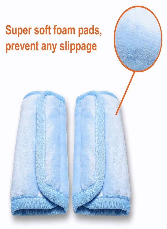 COOLBEBE Car Seat Straps Shoulder Pads for Baby Kids, Super Soft Seat Belt Covers for All Car Seats/Pushchair/Stroller/High Chair - Image 4