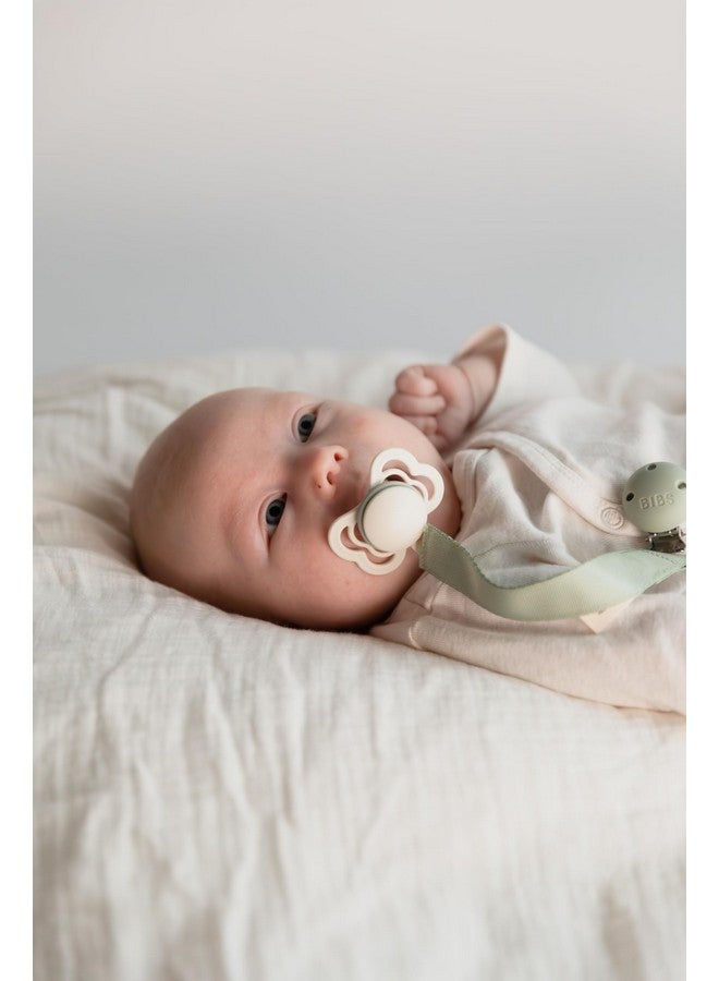 بيبس لهاية BIBS Supreme للأطفال، عبوة من قطعتين | صُنعت في الدنمارك | لهاية خالية من مادة BPA، حلمة متناسقة، سيليكون، مقاس 1 (من 0 إلى 6 أشهر)، أزرق سحابي/فولاذي - Image 5