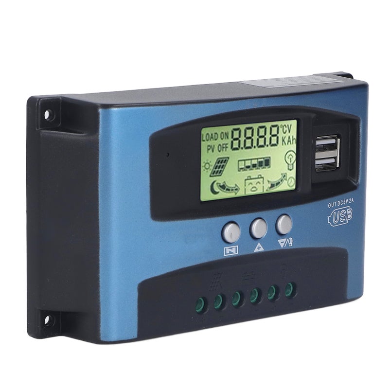MPPT Solar Photovoltaic Charging Controller Automatic LCD Solar PV Charge Controller 40A 12V 24V - Image 2