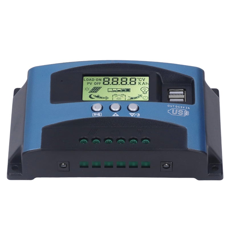 MPPT Solar Photovoltaic Charging Controller Automatic LCD Solar PV Charge Controller 40A 12V 24V - Image 4