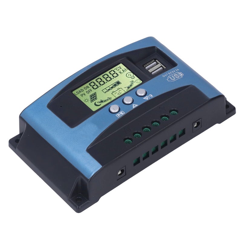 MPPT Solar Photovoltaic Charging Controller Automatic LCD Solar PV Charge Controller 40A 12V 24V - Image 3