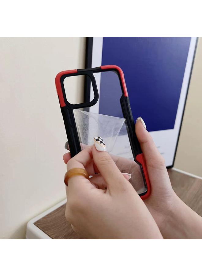 زبون جراب لهاتف iPhone 12 Pro Armor Acrylic 3 في 1 - Image 5