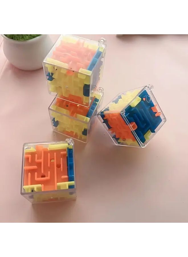 2 قطعة لغز المتاهة ثلاثي الأبعاد لألعاب التحدي الذهني للأطفال هدية تعليمية ممتعة - Image 5