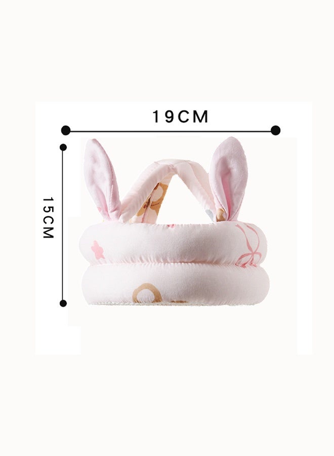 Baby Safety Helmet Baby toddler anti-fall hat Children's head protection hat Anti-fall head protection hat Thick Adjustable size Lightweight and breathable Suitable for all seasons - Image 2