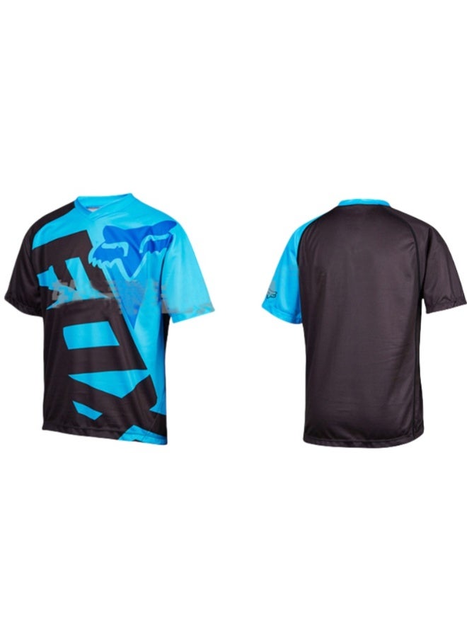 Fox Men's Outdoor Cycling Suit Off-road Road Mountain Bike Cycling Tops - Image 1