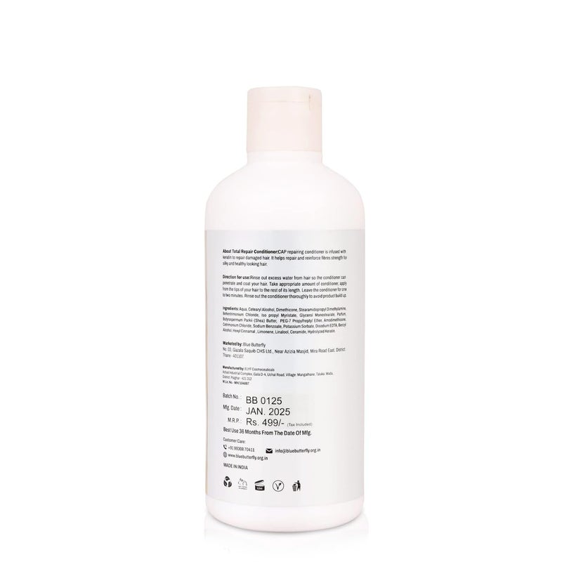 Uranus CAP Total Repair Conditioner 300ml Keratin Ceramide Deep Hair Repair Frizz Control Sulfate Paraben Free For Damaged Weak Hair - Image 2