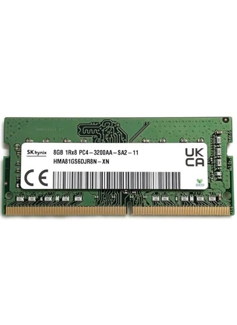 DDR4 3200 PC4 1Rx8 HMAA1GS6CJR6N-XN SO-DIMM RAM Memory for Dell HP Lenovo and Other Systems, 8.0 GB