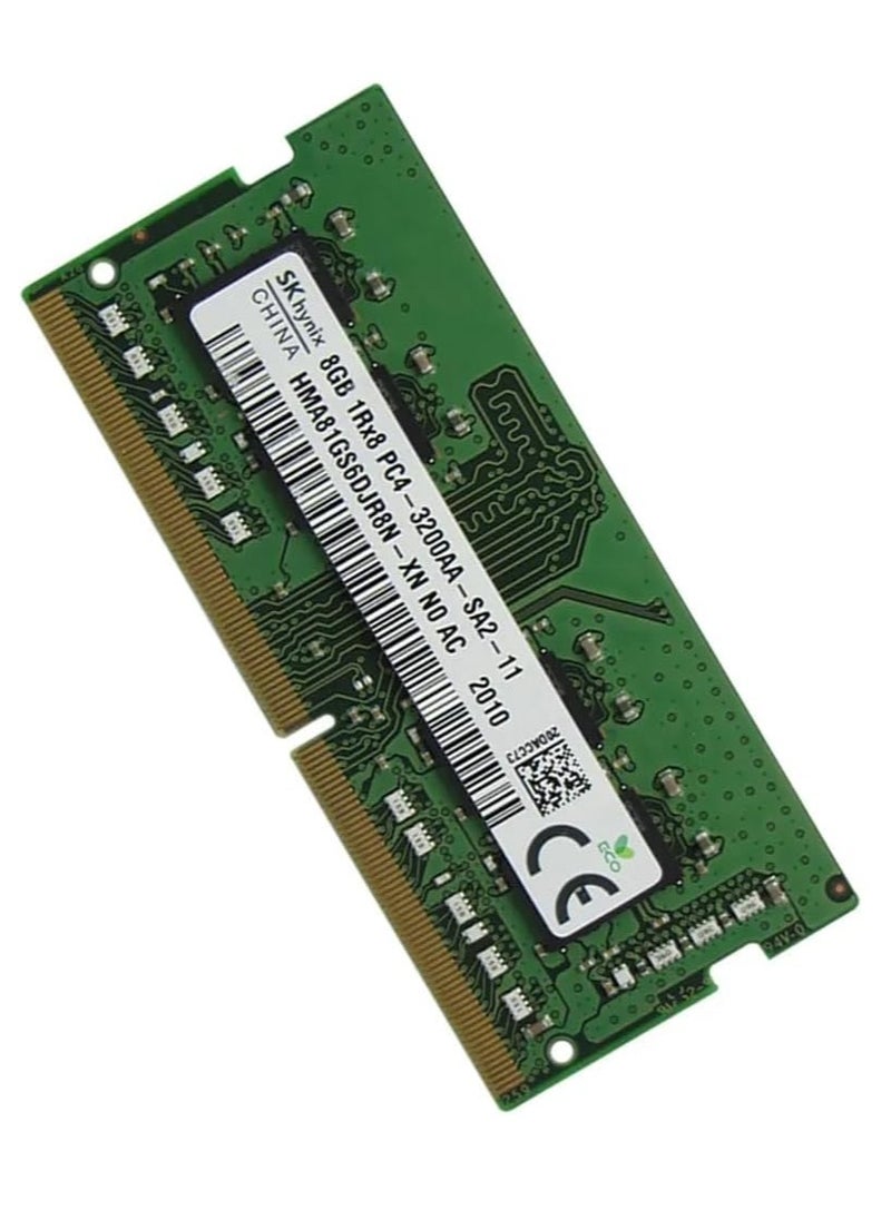Generic - DDR4 3200 PC4 1Rx8 HMAA1GS6CJR6N-XN SO-DIMM RAM Memory for Dell HP Lenovo and Other Systems, 8.0 GB - Image 1