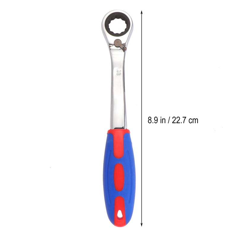 18MM Two-way Ratchet Quick-Release Easy to Use Tooth Round Ratchet Wrench - Image 2