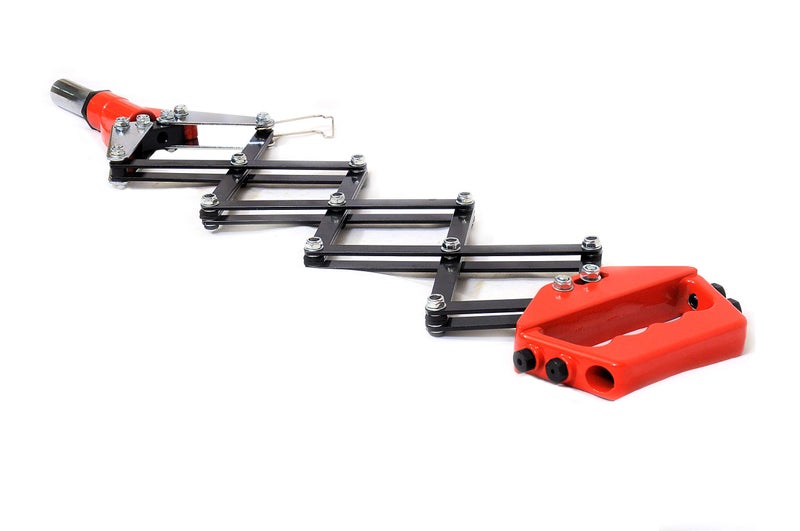 Jon Bhandari Tools 32” Folding Riveting Gun | Heavy-Duty Riveter with Interchangeable Tips & Spanner | Rivet Sizes 3.2mm, 4mm, 4.8mm, 6.4mm | Ergonomic Non-Slip Handle for Industrial & DIY Use - Image 3