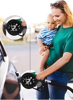 GROIC 2 PCS Funny Car Stickers Exterior Accessories, High Gas Consumption Decal, Universal Fuel Gage Stickers, Suitable for Cars, Trucks, Motorcycles, SUVs,Car Decoration  - Image 4